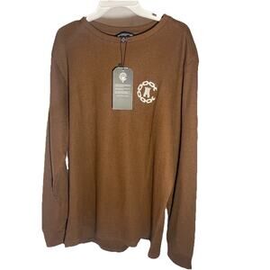 Crooks & Castles Men's Large Brown long sleeve Madusa